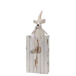 Sitting Mouse With Long Legs 46cm