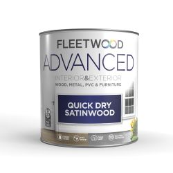 Fleetwood Advanced Satinwood Gaiety Red 750ml
