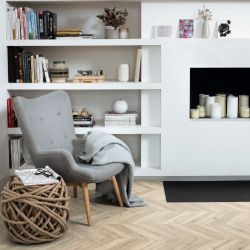 8mm Light Rillington Chevron Laminate 2.53sqm