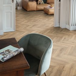 8mm Dark Rillington Chevron Laminate 2.53sqm