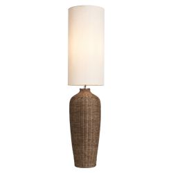 Elford Rattan Floor Lamp