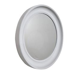 Deep Round Mirror Oyster 90Cm