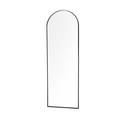 Arch Wall Mirror 40 X 150Cm Black