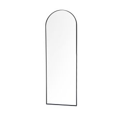 Arch Wall Mirror 40 X 150Cm Black