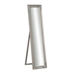 Cheval Mirror Silver 40X172Cm