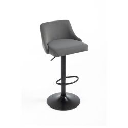Brooklyn Barstool Grey Velvet