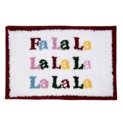 Falala Christmas Bath Mat.