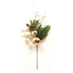 60cm Bauble & Pine Pick