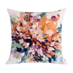 Dahlia Cushion 43Cmx43Cm Navy