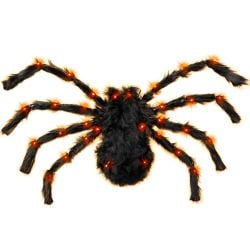 Halloween Furry Spider 60 Cm 30 LED