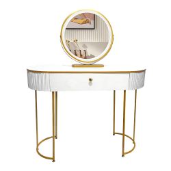 Luna Dressing Table With Mirror
