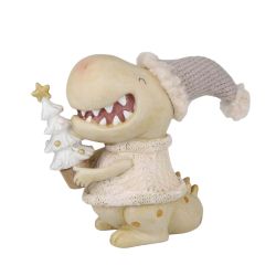 Dinosaur Holding Tree 15cm