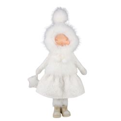 Winter Girl Holding Star 48cm