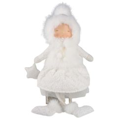 Winter Girl with Star 56cm