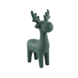 Reindeer 18cm Dark Green