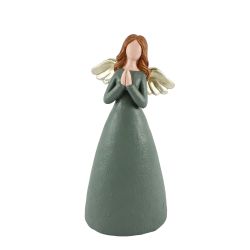 Christmas Angel 24cm Green