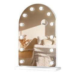 Hollywood Dressing Table Mirror White 40 X 60Cm