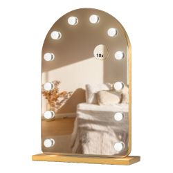 Hollywood Dressing Table Mirror Gold 40 X 60Cm