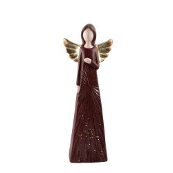 Angel Gold Wings 26cm Red