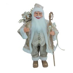 Standing Santa 60Cm Gold