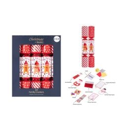 Christmas Gingerbread Family Crackers 10 Pack