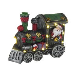 Chrismas Train with Santa 19cm