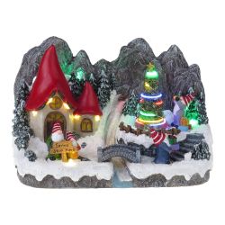 Gonk Village Scene 21cm