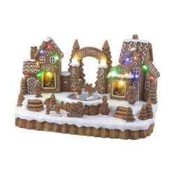 Gingerbread Train Set 29cm