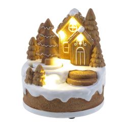 Gingerbread House Scene 17cm