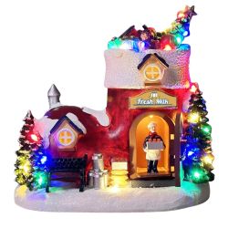 Christmas LED Boot House 22cm