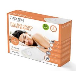Full Size Single Heated Blanket with Overheat Protection