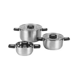 Salter 3PC Stackable Pot Set