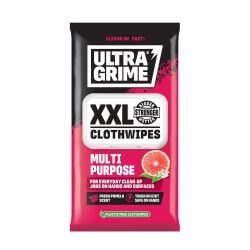 UltraGrime Multipurp Pomelo XXL Clothwipes 20 Pack