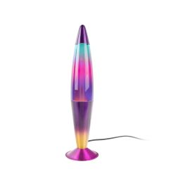 Table lamp Rainbow Rocket Lava purple