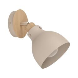 EGLO Arrecife Sandy Contemporary Wall Spotlight