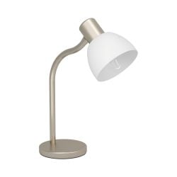 EGLO Macere White Glass Classic Table Lamp