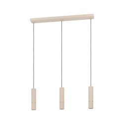 EGLO Caminia Sandy Monochrome 3 Light Pendant