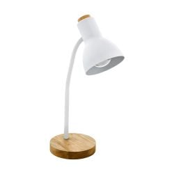 EGLO Veradal Classic White Steel Table Lamp