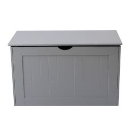 Shaker-Style Blanket Box Grey