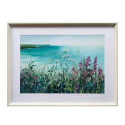 Coastal Walk 60X80Cm Framed Print