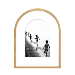 Wood Framed Mirror 82.5x62.5x9.6cm