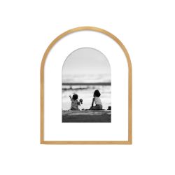 Gold Oval Photo Frame 6x8