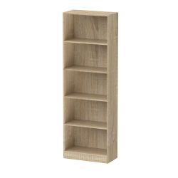 Joe 5 Tier Shelf Unit Oak