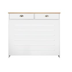 Linwood Medium Radiator Cover White FSC
