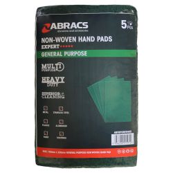 Abracs Flexible Hand Pad 150mm x 230mm Grenn - General Purpose 5pack