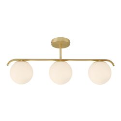 Grant 3 Spot Ceiling light Brass