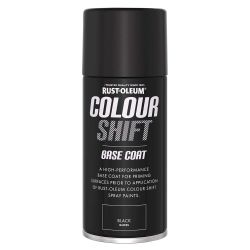 Rust-Oleum Colour Shift Bascoat Spray Paint Black 150ml