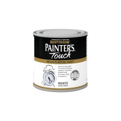 Rust-Oleum Painters Touch Multi-Surface Toysafe Paint White Satin 250ml