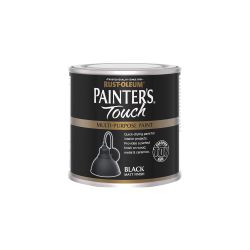 Rust-Oleum Painters Touch Multi-Surface Toysafe Paint Black Matt 250ml