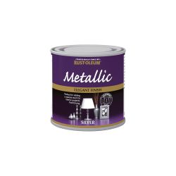 Rust-Oleum Metallic Multi-Surface Toysafe Paint Silver 250ml